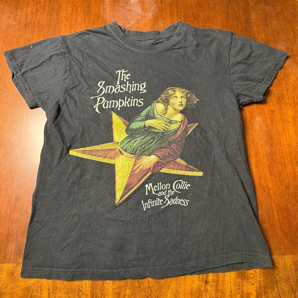 Smashing Pumpkins Mellon Collie Infinite Sadness Band Tee Black Size S